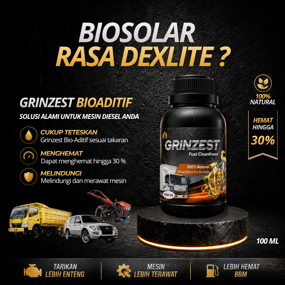 Grinzest Bioaditif - Biosolar Rasa Dexlite 100ml